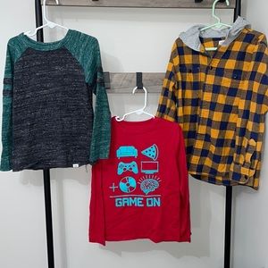 GAP Kids 3 Top Lot, Size S and M
